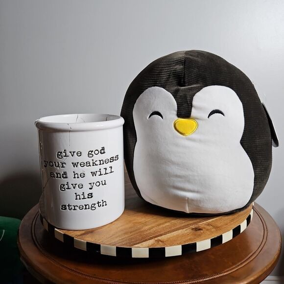 NWT LUNA PENGUIN SQUISHMALLOW SQUISHAROYS 12IN